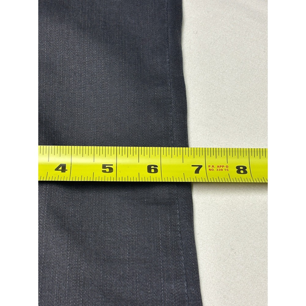 FRAME Le Crop Mini Boot Jeans Kerry Black Grey Raw Hem  Womens Size 27X27‎ - Picture 14 of 15